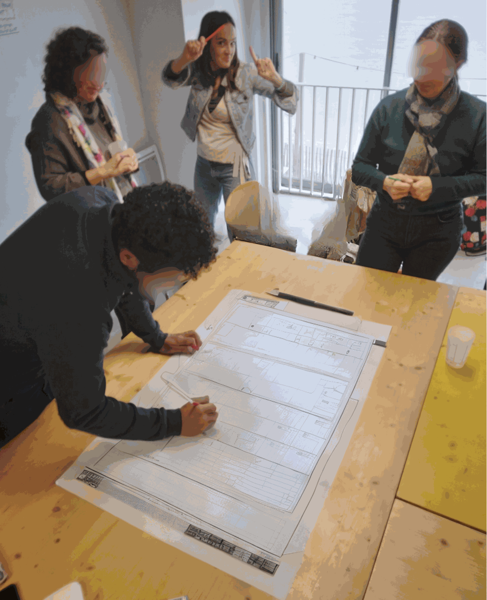 Travail d'équipe